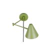 Illuminazione Trio Leuchten Cosima Applique Verde, 1-Luce