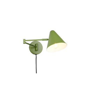Illuminazione Trio Leuchten Cosima Applique Verde, 1-Luce