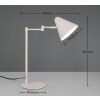 Illuminazione Trio Leuchten Cosima Lampada da tavolo Grigio, 1-Luce