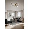 Illuminazione Trio Leuchten Drake Plafoniera LED Nero, 1-Luce, Telecomando