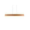 Illuminazione Trio Leuchten Edgewood Lampada a sospensione LED Legno chiaro, 1-Luce