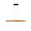Illuminazione Trio Leuchten EDGEWOOD Lampada a sospensione LED Legno chiaro, 1-Luce
