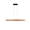 Illuminazione Trio Leuchten EDGEWOOD Lampada a sospensione LED Legno chiaro, 1-Luce