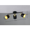 Illuminazione Trio Leuchten Eva Faretto da soffitto Nero-Oro, 3-Luci