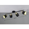 Illuminazione Trio Leuchten Eva Faretto da soffitto Nero-Oro, 4-Luci