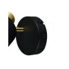 Illuminazione Trio Leuchten Eva Faretto da soffitto Nero-Oro, 1-Luce