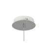 Illuminazione Trio Leuchten Flynt Lampada a sospensione LED Cromo, 1-Luce
