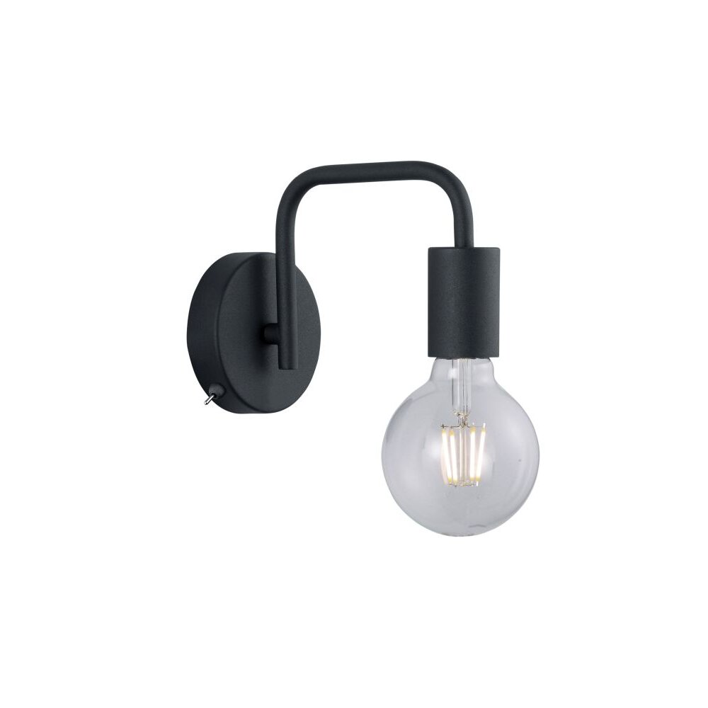 Trio Leuchten DIALLO Applique Nero, 1-Luce main product photo