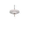 Illuminazione Trio Leuchten KEATON Lampada a sospensione LED Grigio, 1-Luce