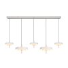 Illuminazione Trio Leuchten KEATON Lampada a sospensione LED Grigio, 1-Luce