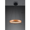 Illuminazione Trio Leuchten Lynwood Lampada a sospensione LED Legno chiaro, 1-Luce