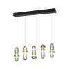 Illuminazione Trio Leuchten Minerva Lampada a sospensione LED Colorato, 5-Luci