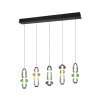 Illuminazione Trio Leuchten Minerva Lampada a sospensione LED Colorato, 5-Luci