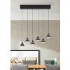 Illuminazione Trio Leuchten Romeo Lampada a sospensione LED Nero, 6-Luci
