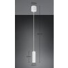Illuminazione Trio Leuchten Soka Lampada a sospensione Bianco, 1-Luce