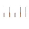 Illuminazione Trio Leuchten Soka Lampada a sospensione Marrone, 5-Luci