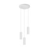 Illuminazione Trio Leuchten Soka Lampada a sospensione Bianco, 3-Luci