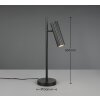 Illuminazione Trio Leuchten Soka Lampada da tavolo Nero, 1-Luce