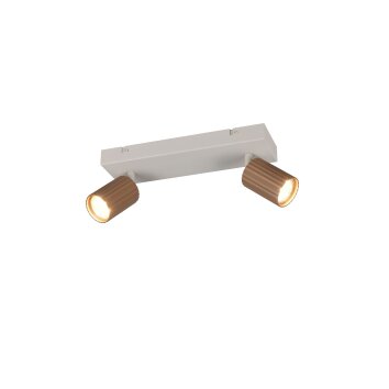 Illuminazione Trio Leuchten Soka Faretto da soffitto Marrone, 2-Luci