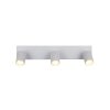 Illuminazione Trio Leuchten Soka Faretto da soffitto Bianco, 3-Luci