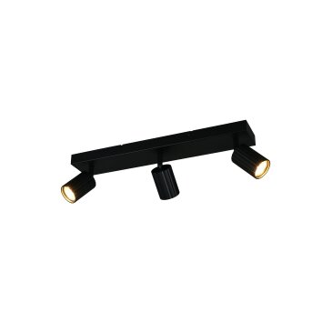 Illuminazione Trio Leuchten Soka Faretto da soffitto Nero, 3-Luci