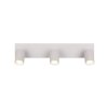Illuminazione Trio Leuchten Soka Faretto da soffitto Grigio, 3-Luci