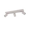 Illuminazione Trio Leuchten Soka Faretto da soffitto Grigio, 3-Luci