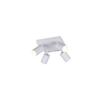 Illuminazione Trio Leuchten Soka Faretto da soffitto Bianco, 4-Luci