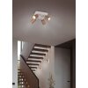 Illuminazione Trio Leuchten Soka Faretto da soffitto Marrone, 4-Luci