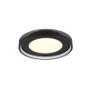 Illuminazione Trio Leuchten Solea Plafoniera LED Nero, 1-Luce