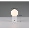Illuminazione Trio Leuchten Tauris Lampada da tavolo LED Bianco, 1-Luce
