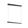 Illuminazione Trio Leuchten Wallace Lampada a sospensione LED Nero, 1-Luce