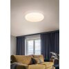 Illuminazione Reality Cetus Plafoniera LED Bianco, 1-Luce, Telecomando, Cambia colore