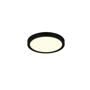 Illuminazione Reality Draco Plafoniera LED Nero, 1-Luce