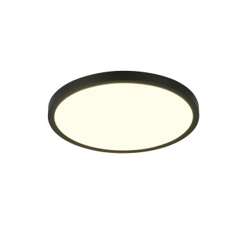 Illuminazione Reality Draco Plafoniera LED Nero, 1-Luce