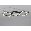 Illuminazione Reality Gelo Plafoniera LED Nero, 1-Luce