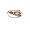 Illuminazione Reality Horus Plafoniera LED Marrone, 1-Luce