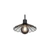 Illuminazione Reality Margarita Applique Nero, 1-Luce
