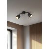 Illuminazione Reality Nancy Faretto da soffitto Nero, 2-Luci