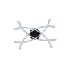 Illuminazione Reality Pollock Applique LED Nero, 1-Luce
