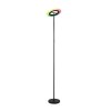 Illuminazione Reality Samba Lampada da terra LED Nero, 1-Luce, Telecomando, Cambia colore