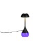 Illuminazione Reality Tembo Lampada da tavolo LED Nero, 1-Luce, Cambia colore