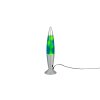 Illuminazione Reality Vesuv Lampada lavica LED Argento, 1-Luce