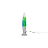 Illuminazione Reality Vesuv Lampada lavica LED Argento, 1-Luce