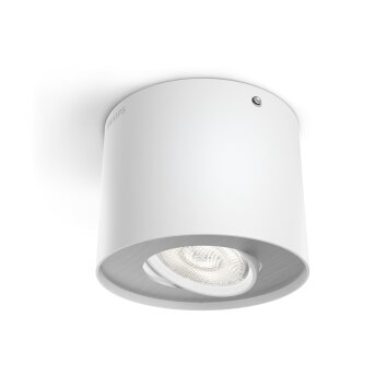 Illuminazione Philips Phase Faretto da soffitto LED Bianco, 1-Luce