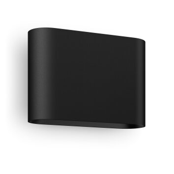 Illuminazione Philips Dymera Lampada da parete per esterno LED Nero, 1-Luce, Cambia colore