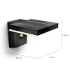 Illuminazione Philips Zonal Applique LED Nero, 1-Luce