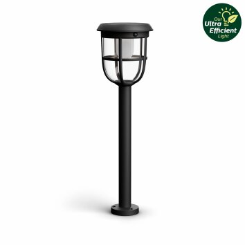 Illuminazione Philips Radii Lampada con piedistallo LED Nero, 1-Luce