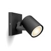 Illuminazione Philips Runner Plafoniera, Applique Nero, 1-Luce