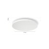 Illuminazione Philips Datura Plafoniera LED Bianco, 1-Luce, Cambia colore